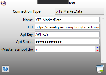 XTSMarket Connection