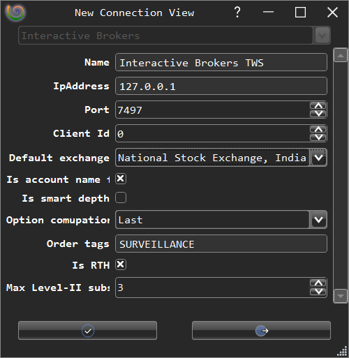 IBSettings